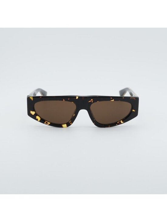 Bottega Veneta BV1277S 002 Sunglasses Havana Cat Eye Frame, Brown Lenses main image 11